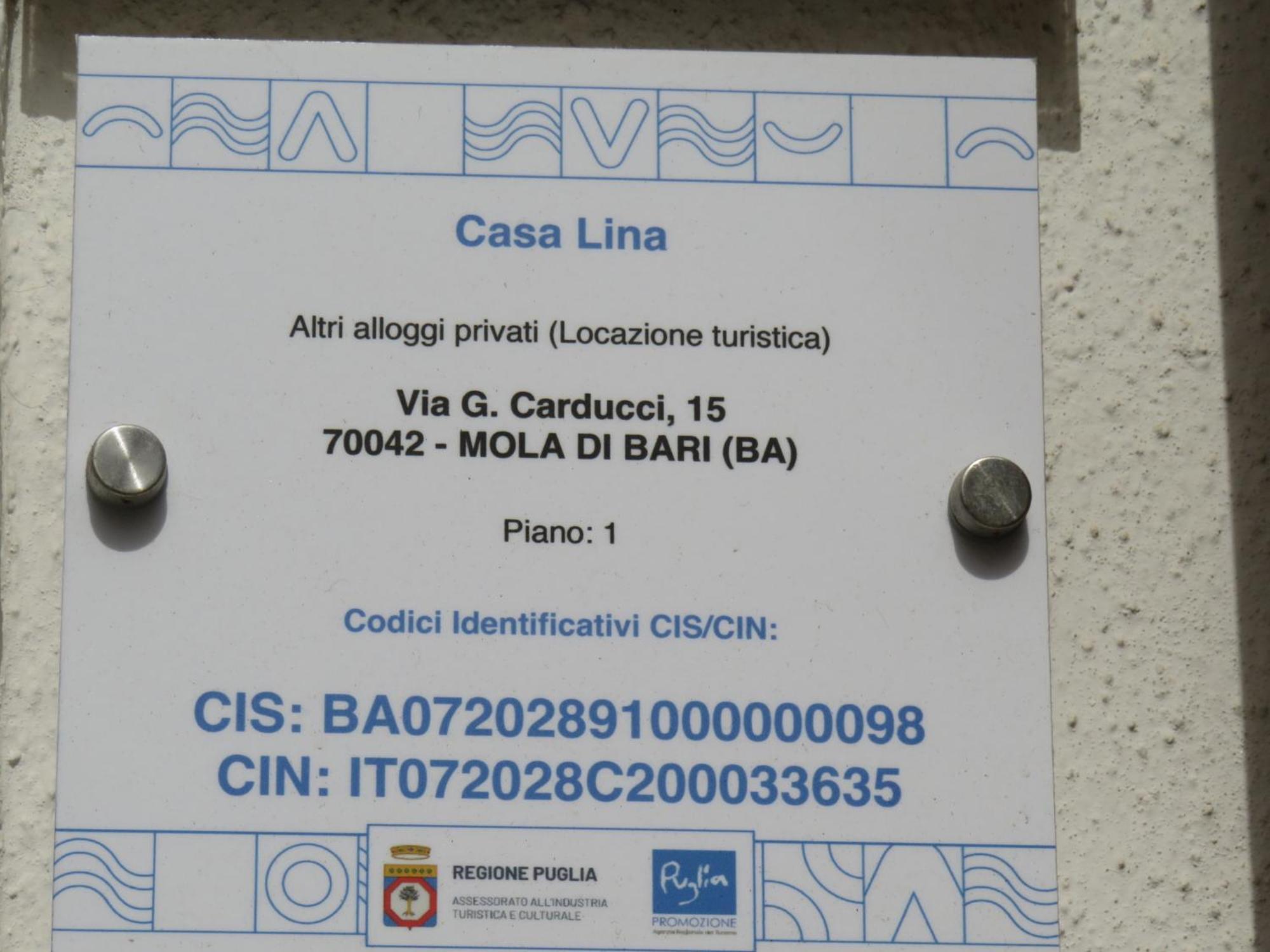 Casa Lina Apartment Mola di Bari Exterior foto
